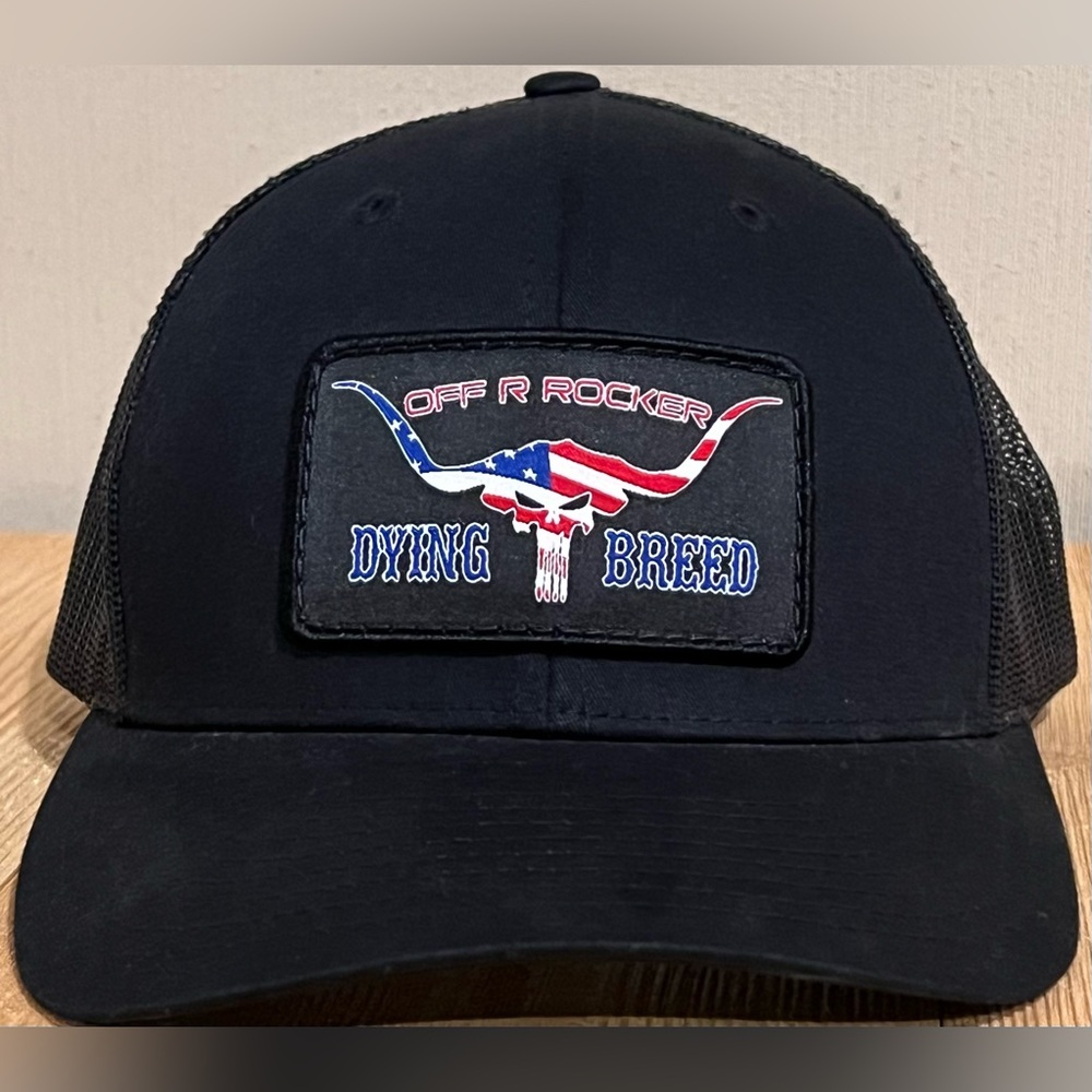 Black Dying Breed Rodeo Cap